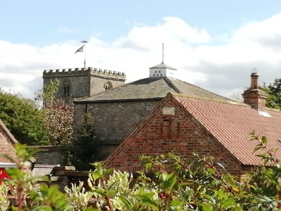 St Oswald's from Church Cliff Farm